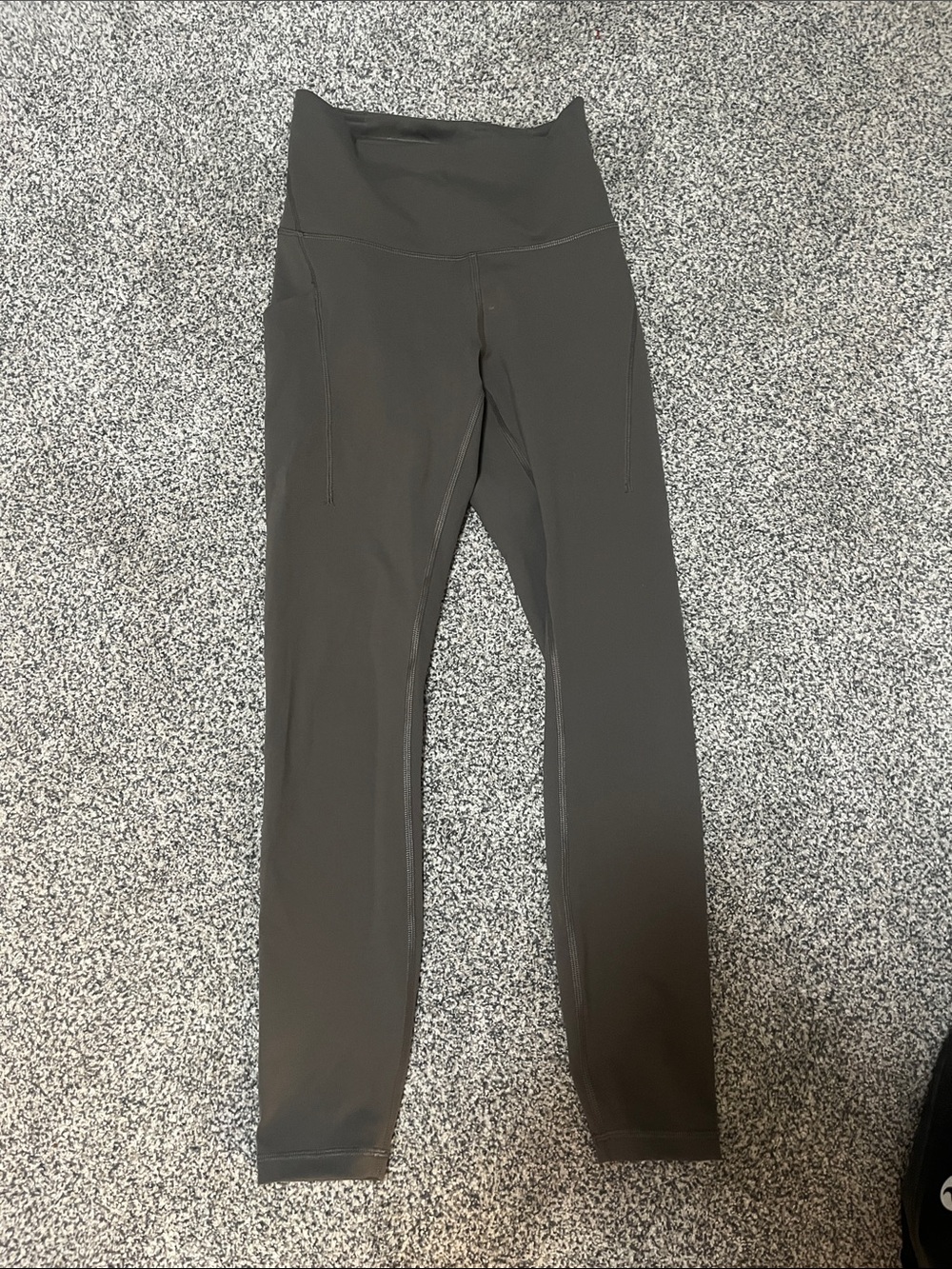 High-Waist Athletic Leggings in green